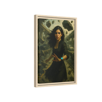 Reality 2256: The Fracture – Framed Canvas