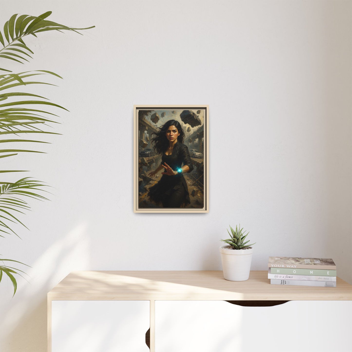 Reality 2256 – The Fracture | Framed Canvas